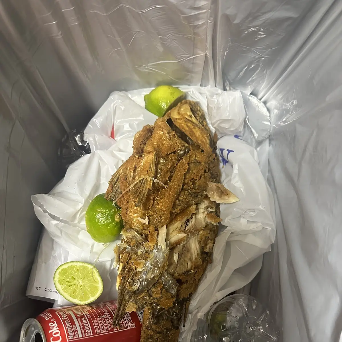 Pescado Frito Completo Whole Fried Fish