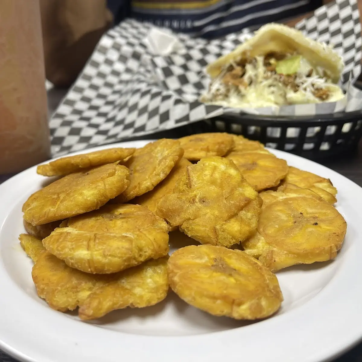 Tostones Fried Green Plantains