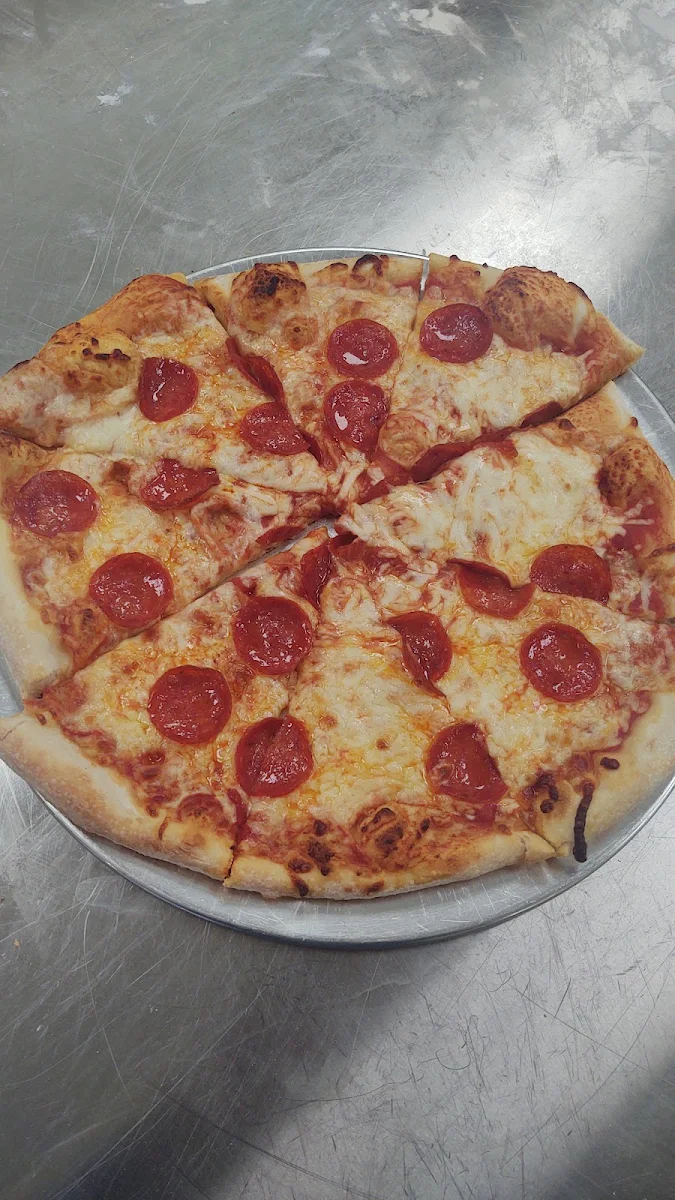 Cheese and Pepperoni Pizza