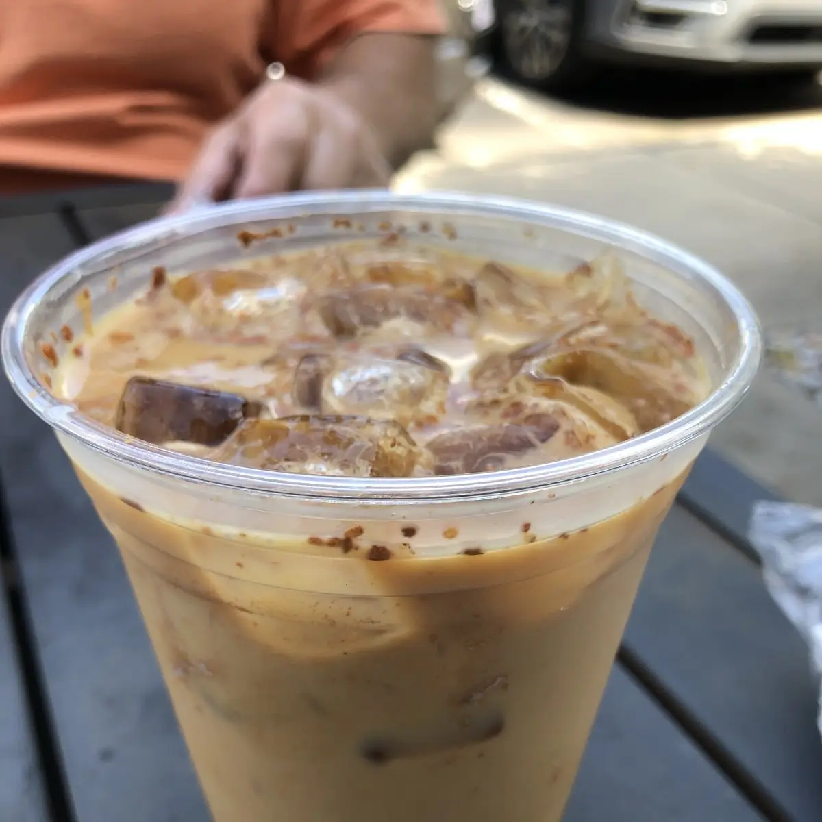 Snickerdoodle Latte with Almond Milk