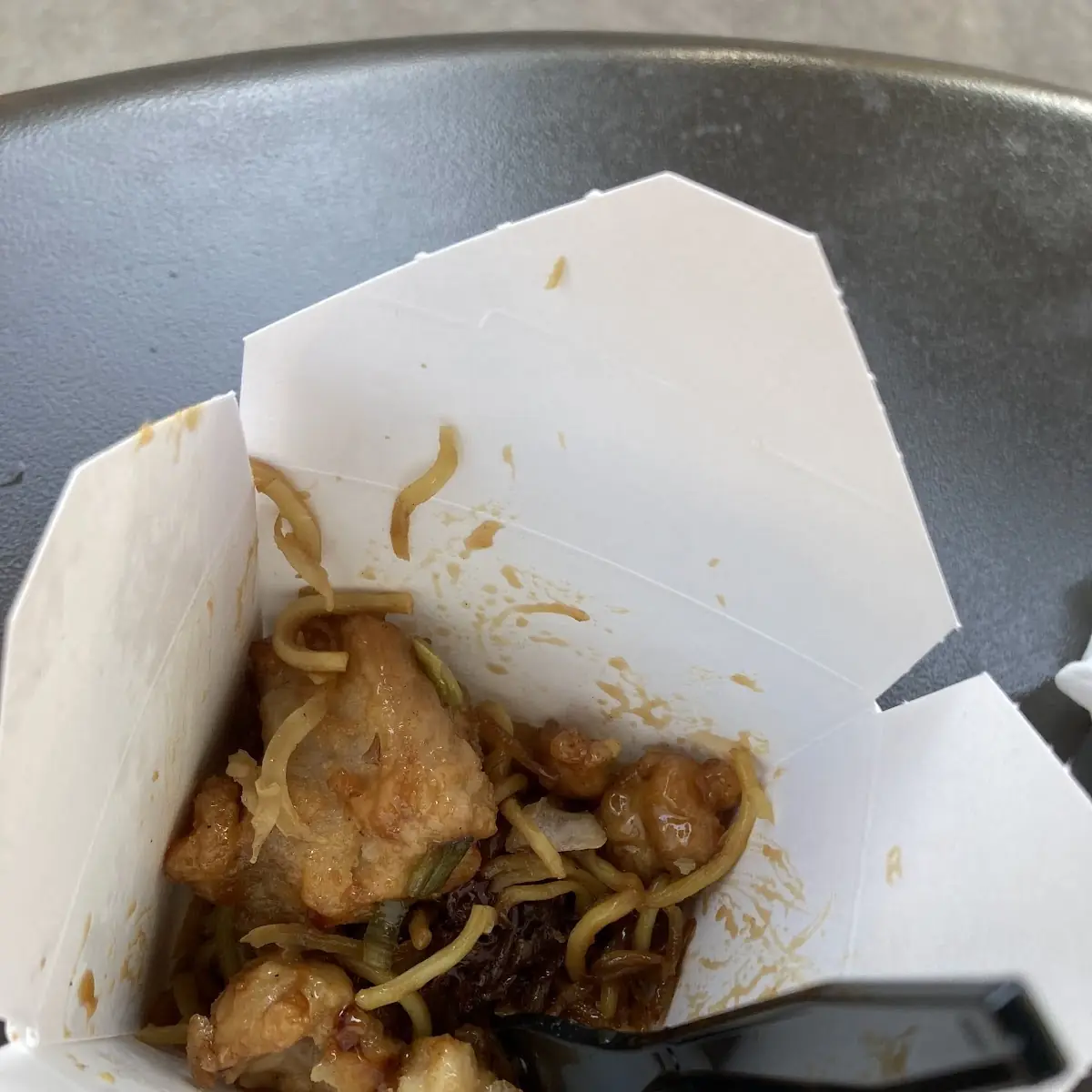 Orange Chicken Yakisoba