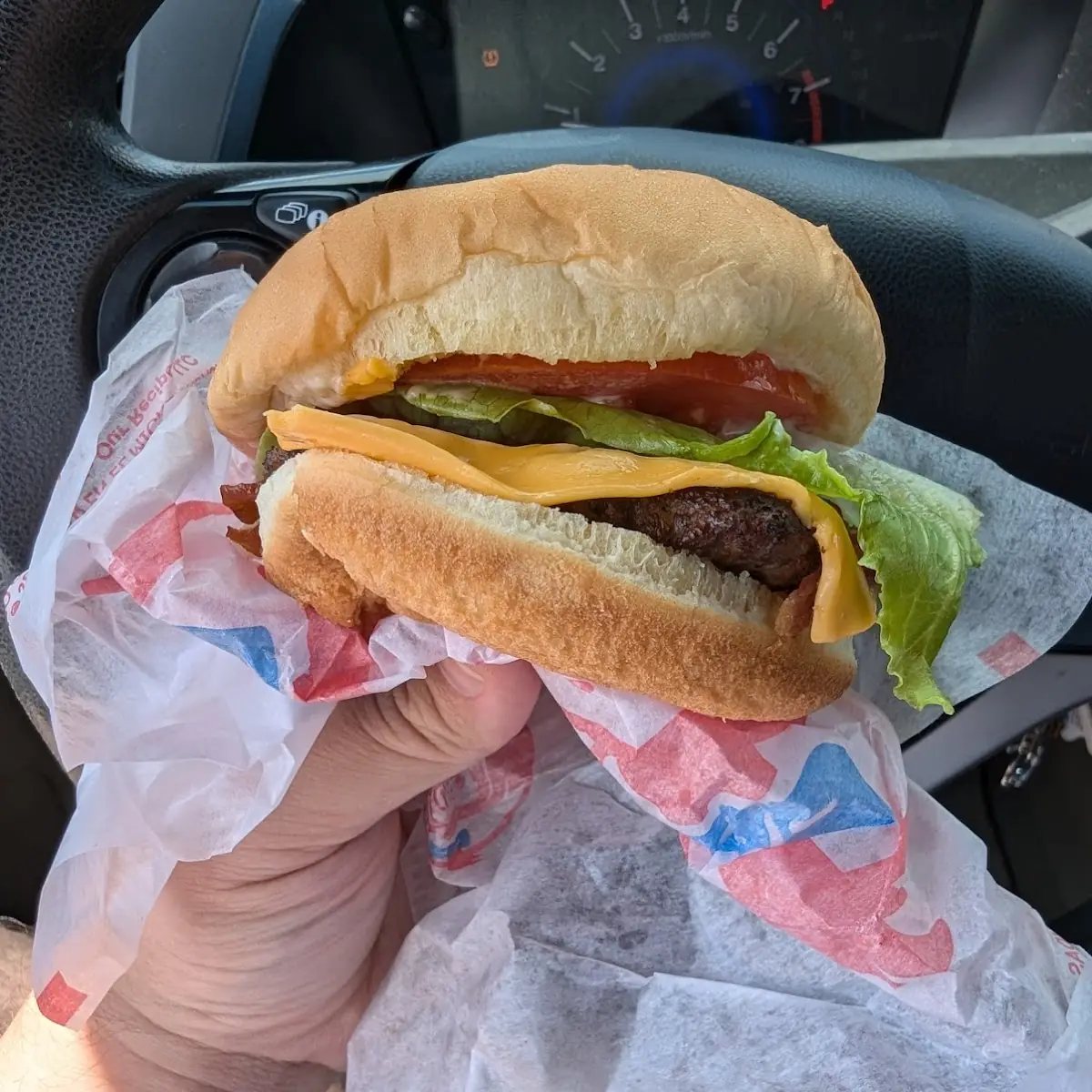 Jr Bacon Cheeseburger