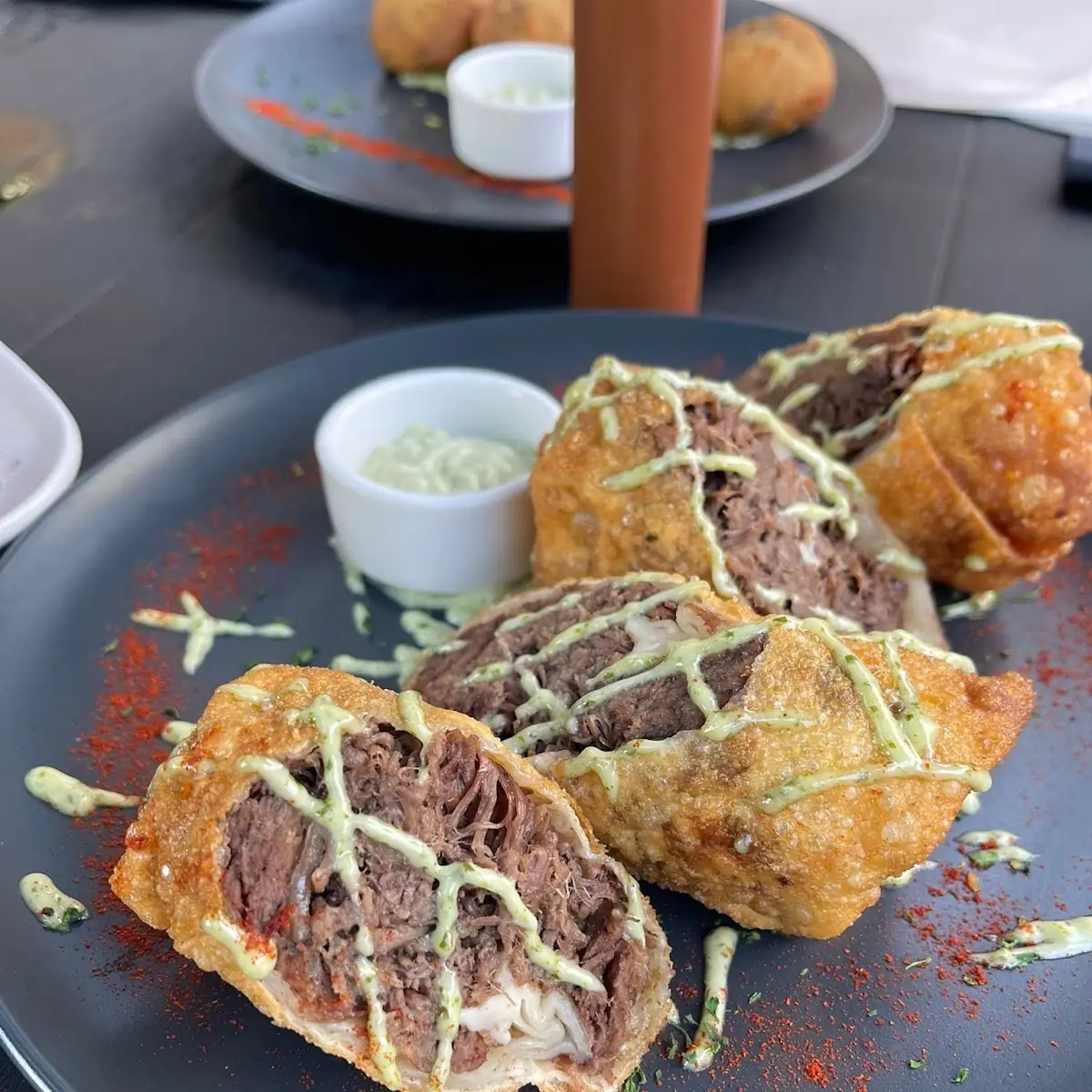 Ropa Vieja Egg Roll