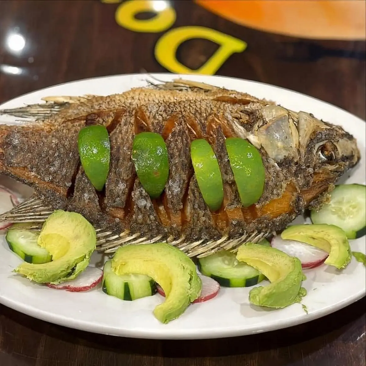 Mojarra Frita Fried Tilapia