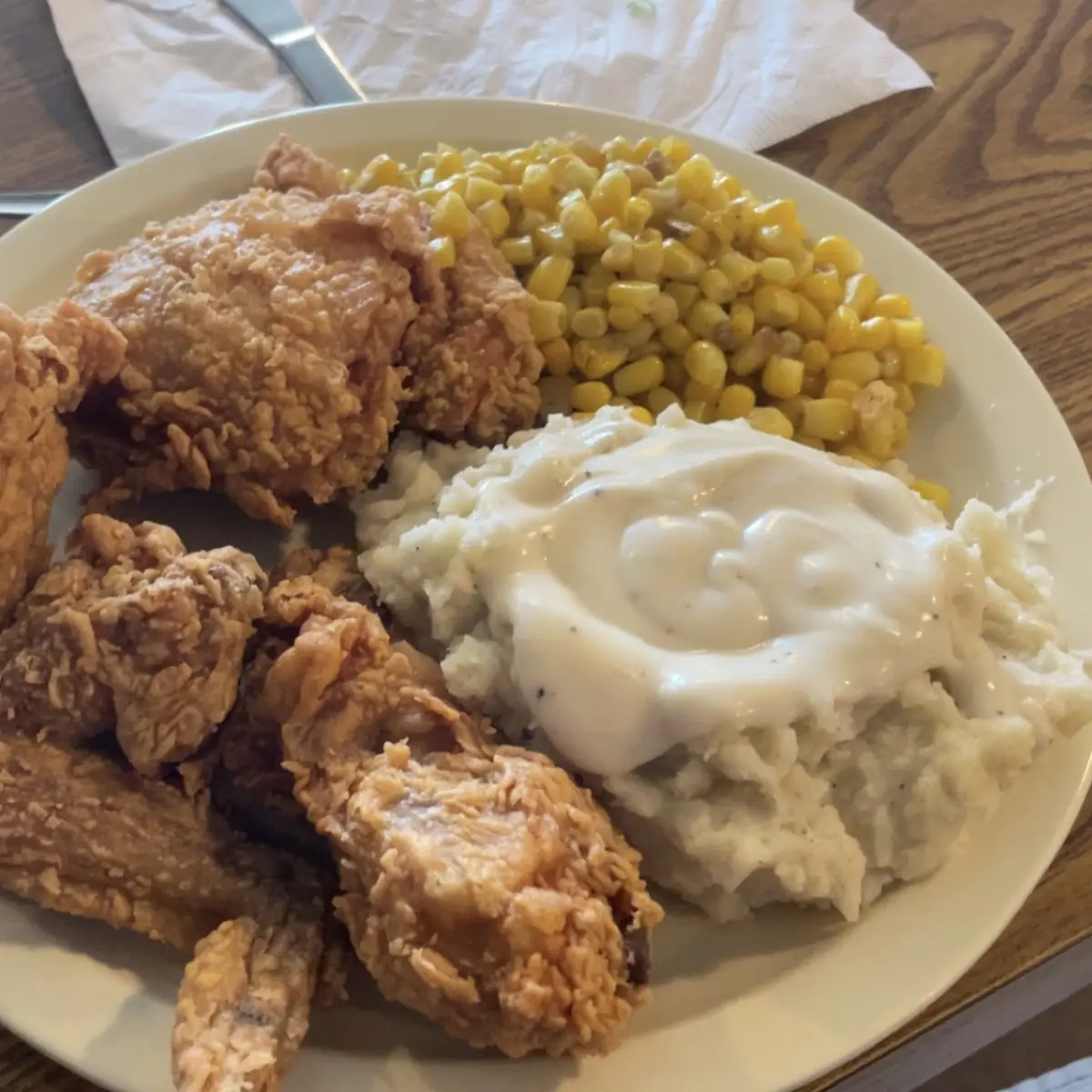 Chicken Fried Chicken w Chips