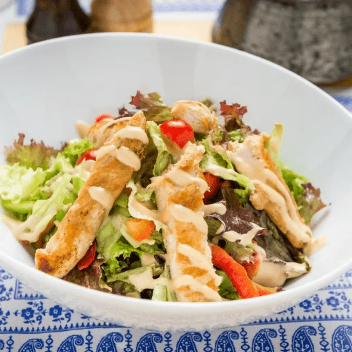 Grilled Chicken Caesar Salad