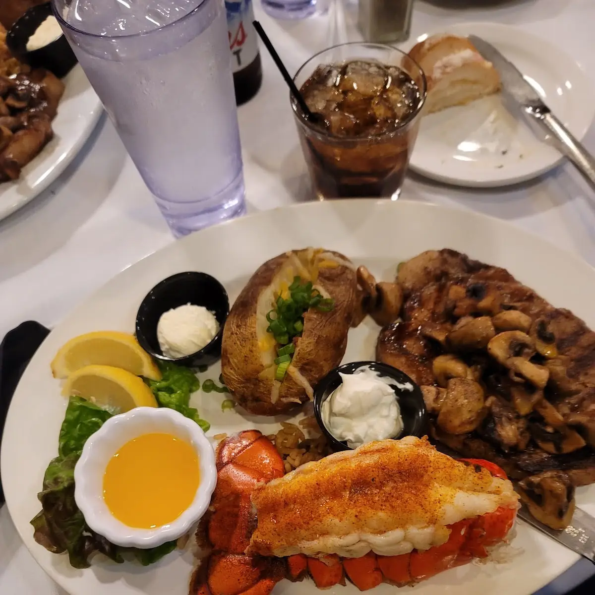 Rib Eye & Lobster Tail