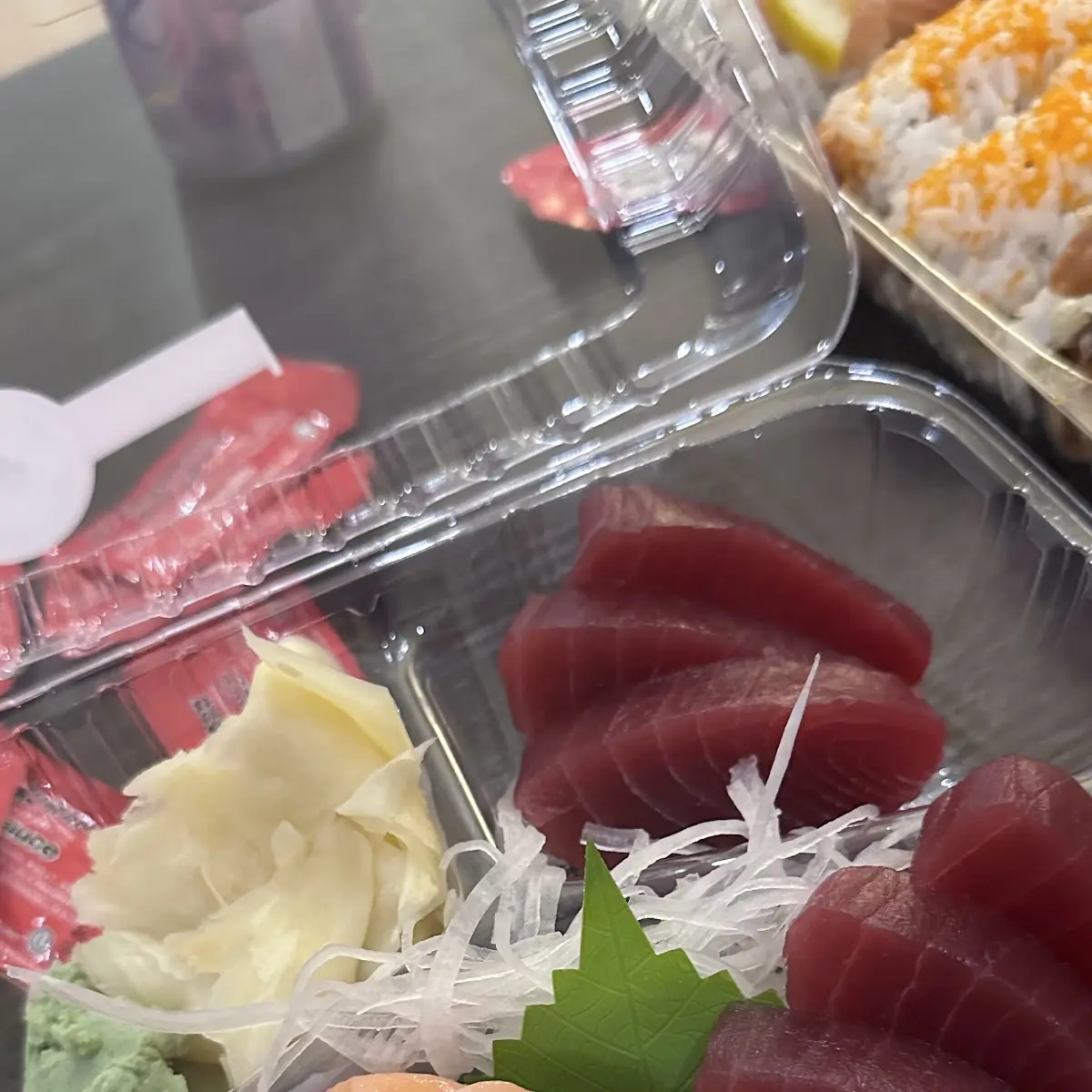 Salmon and Tuna Sashimi