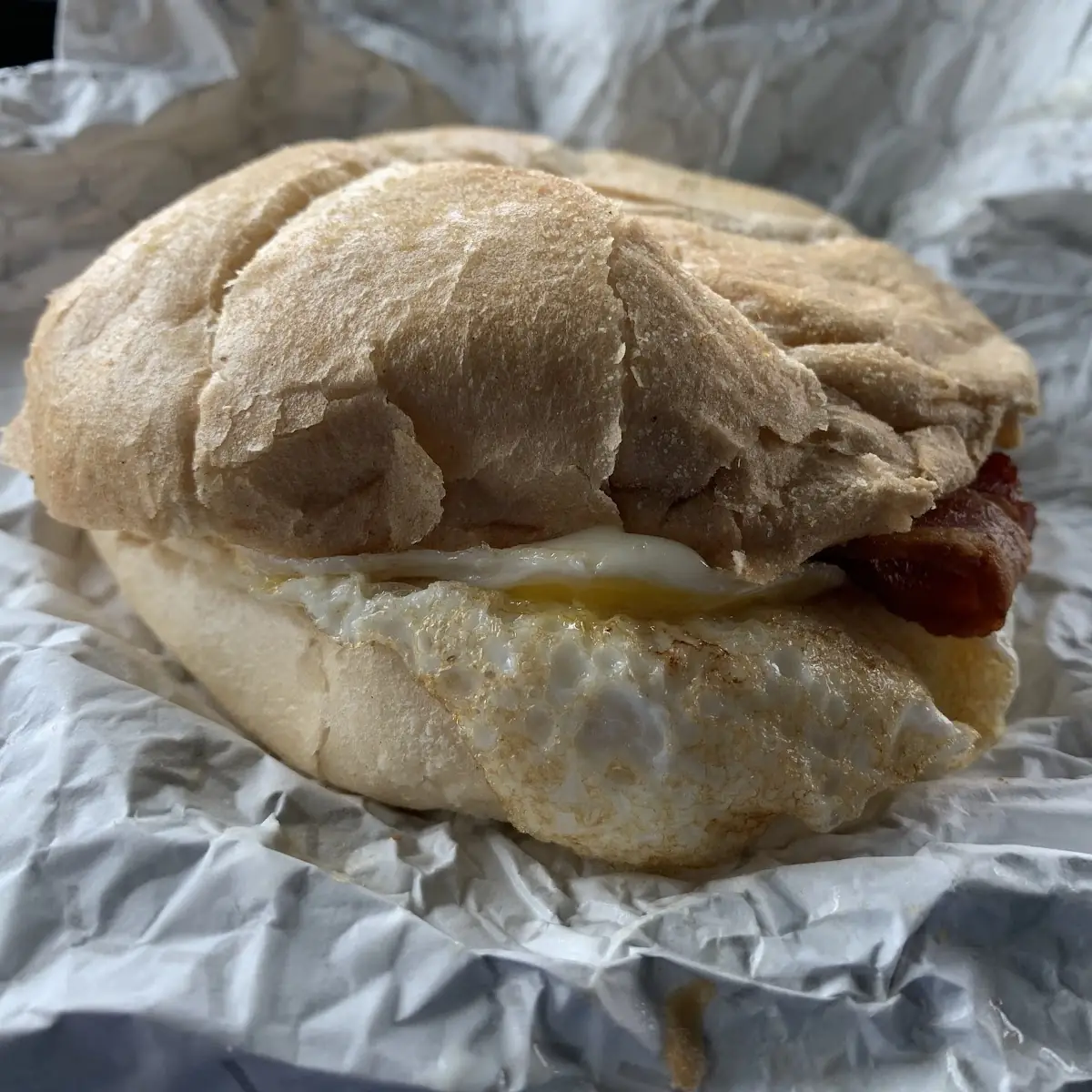 Bacon Egg and Cheese on a Hard-Roll