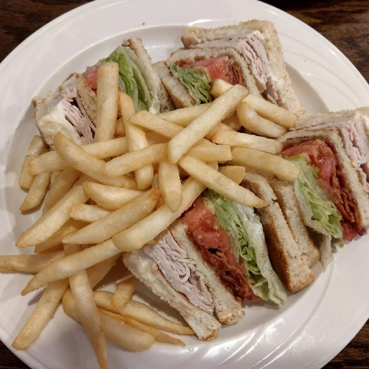 Turkey Club Sandwich