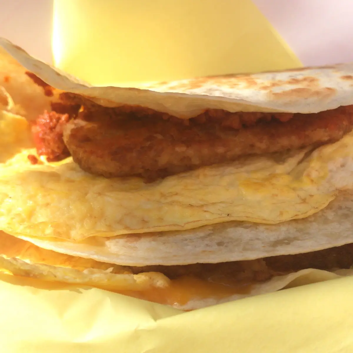 Egg & Cheese Taco