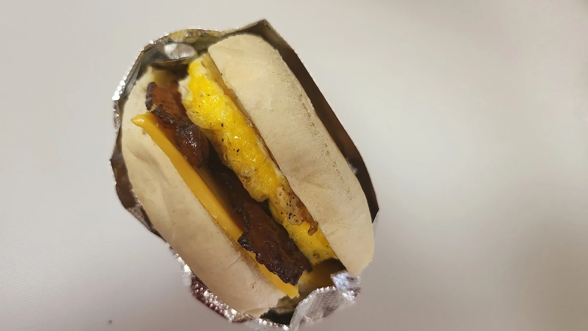 Bacon Egg and Cheese I N Croissant