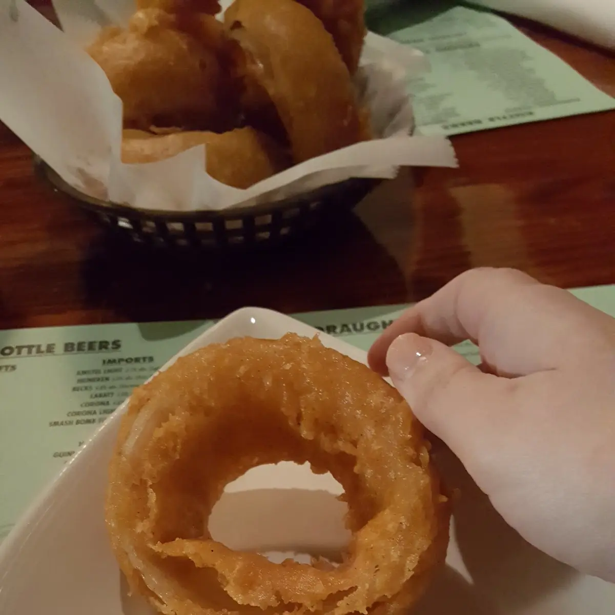 Don't Order the Onion Rings