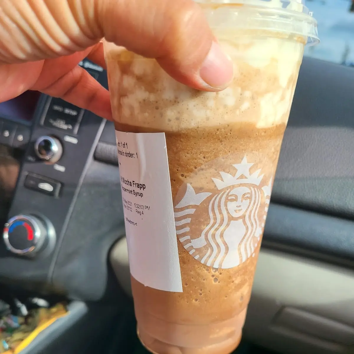Peppermint Mocha Frappe