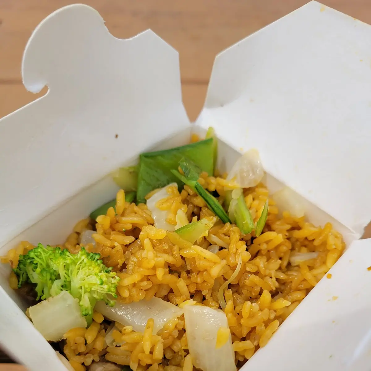 Vegetable Fried Rice Without Eggs