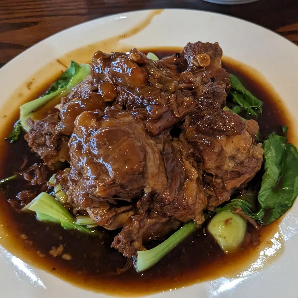 Stewed Beef with Chinese Vegetable