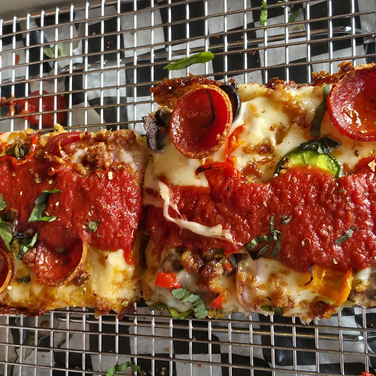 Pepperoni Pizza with Mike's Hot Honey