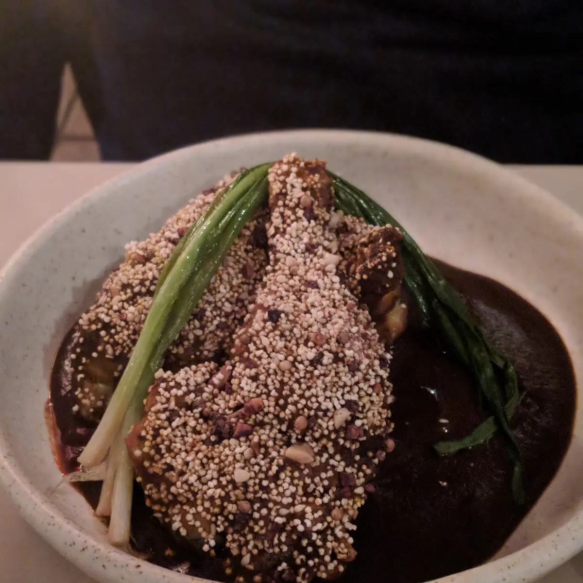 Pollo En Mole Casero