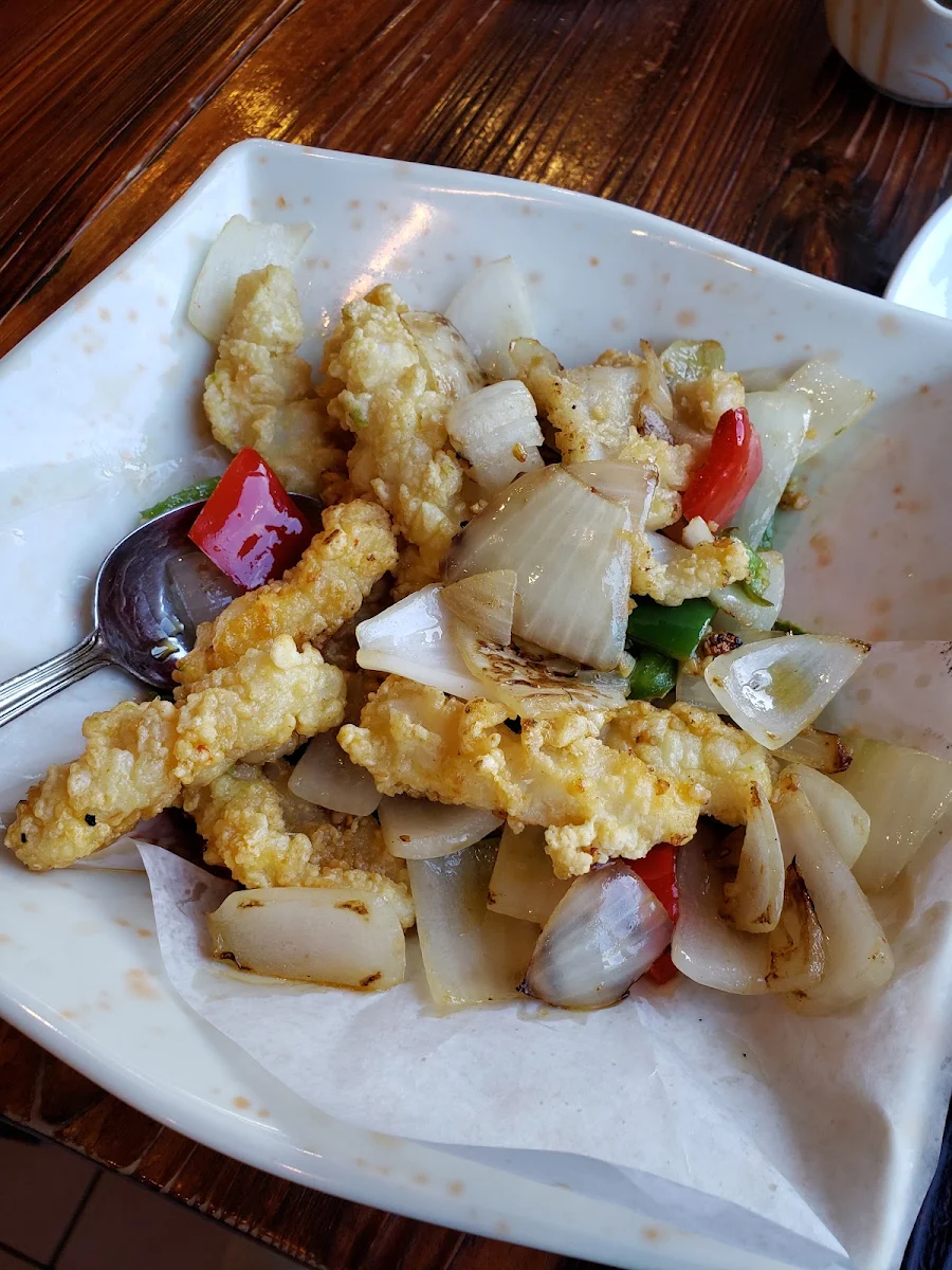 Salt and Pepper Squid, Juste Nouilles