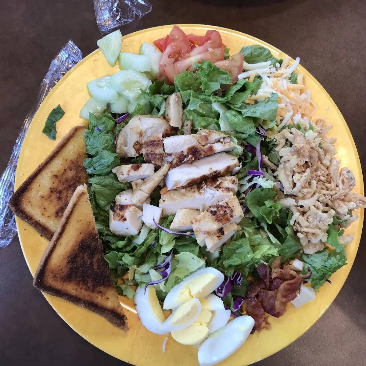 Grilled Chicken Salad Platter