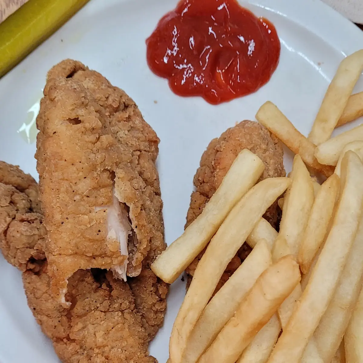 Chicken Strips and Fries