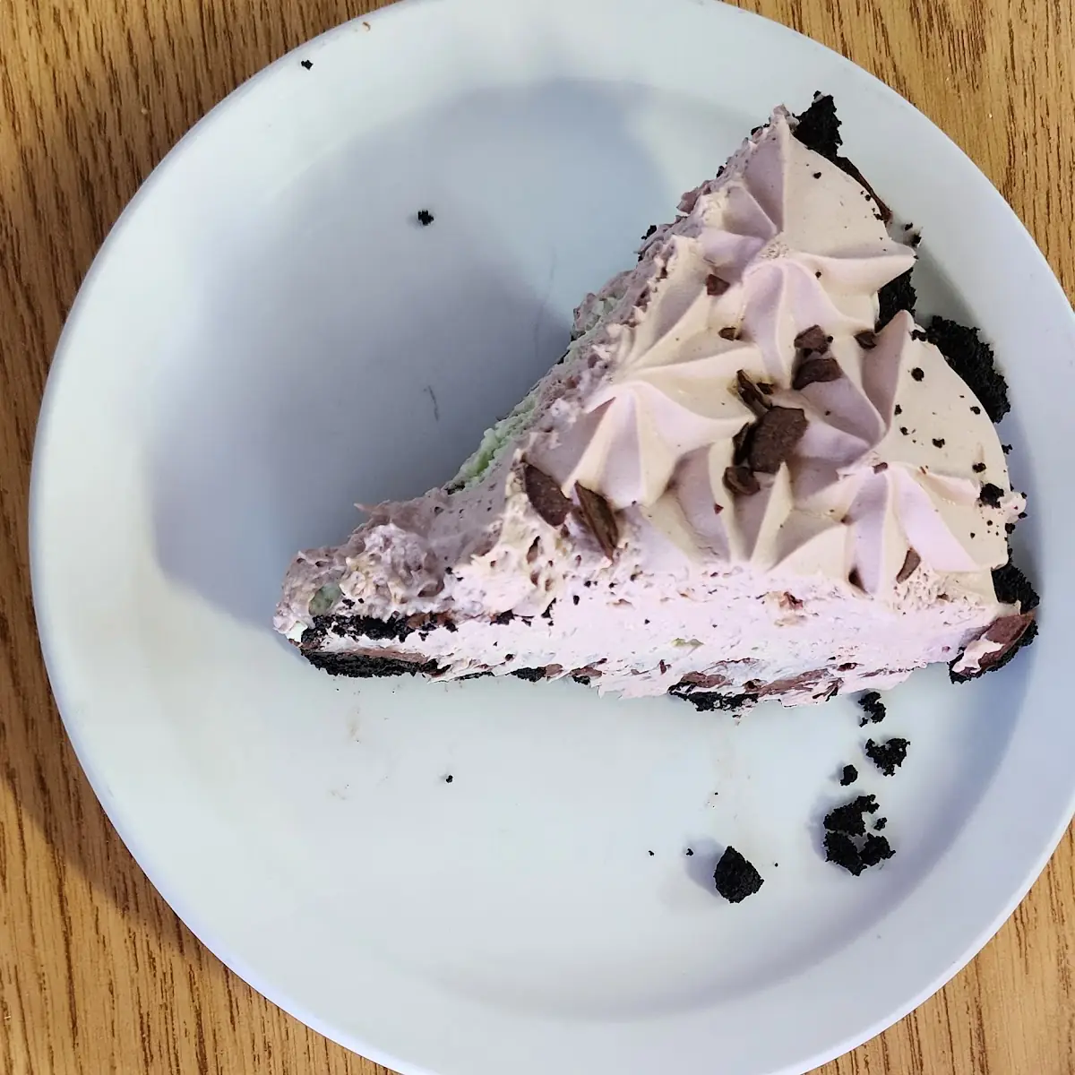 Chocolate Mint Pie