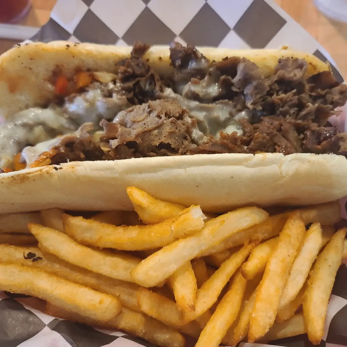 Philly Cheese Steak Sandwich