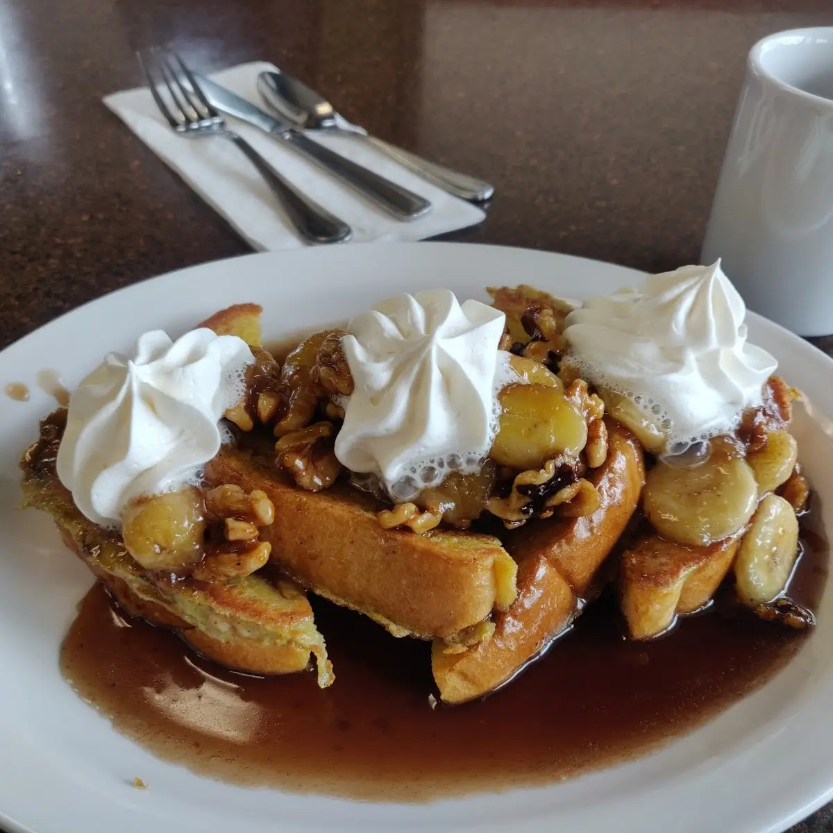 Banana Walnut French Toast