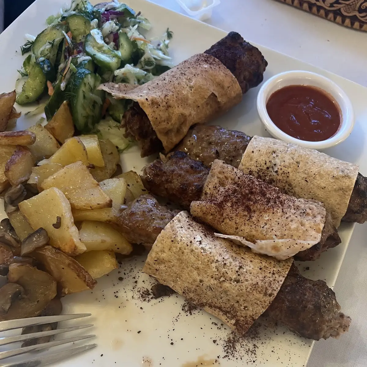 Lamb Kebab Roll