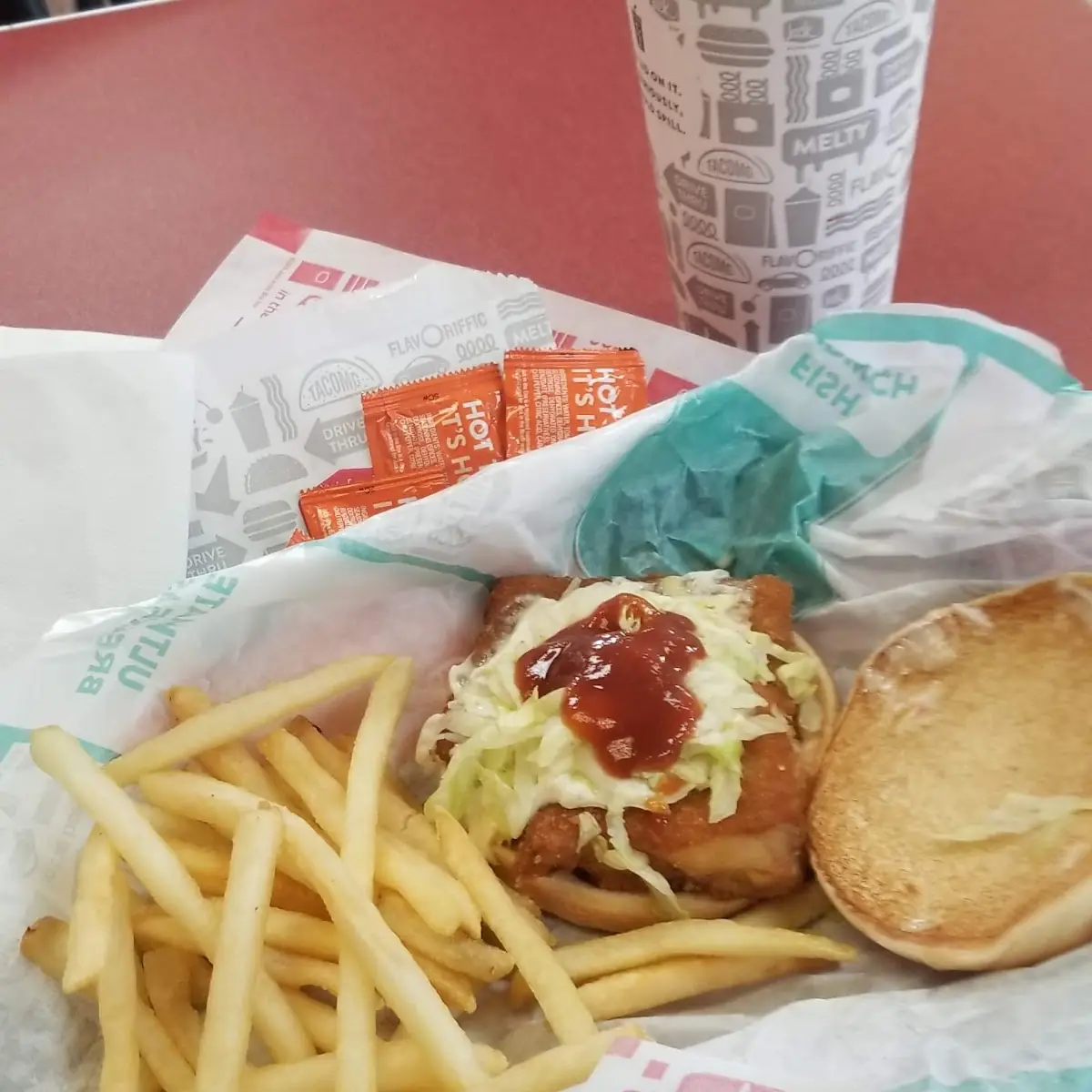 Moby Jack Fish Sandwich Combo