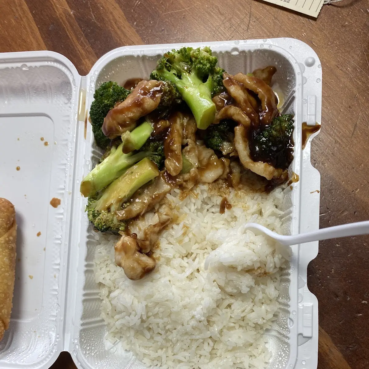 Chicken Broccoli w White Rice