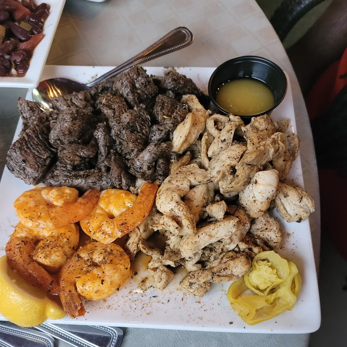 Cajun Sampler Platter