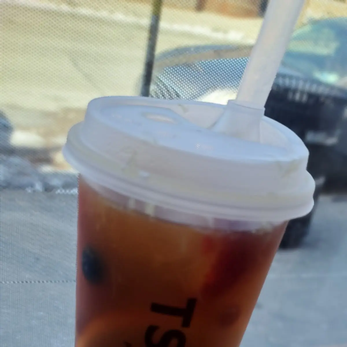 Fruit Tea with Boba
