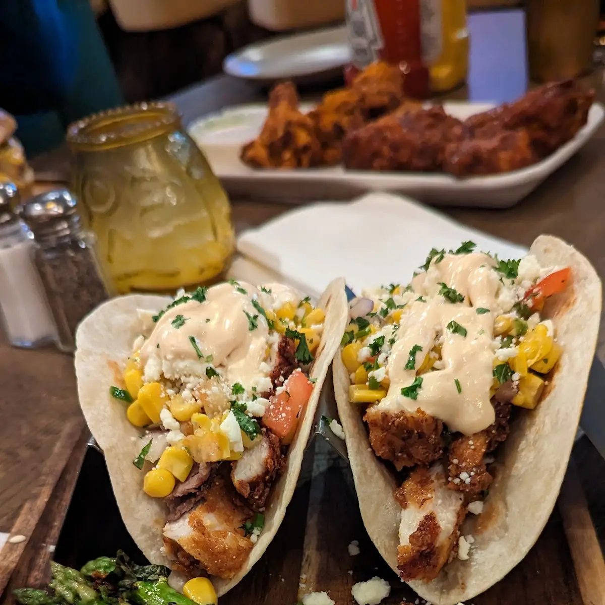 Fried Chicken Elotes Tacos 3