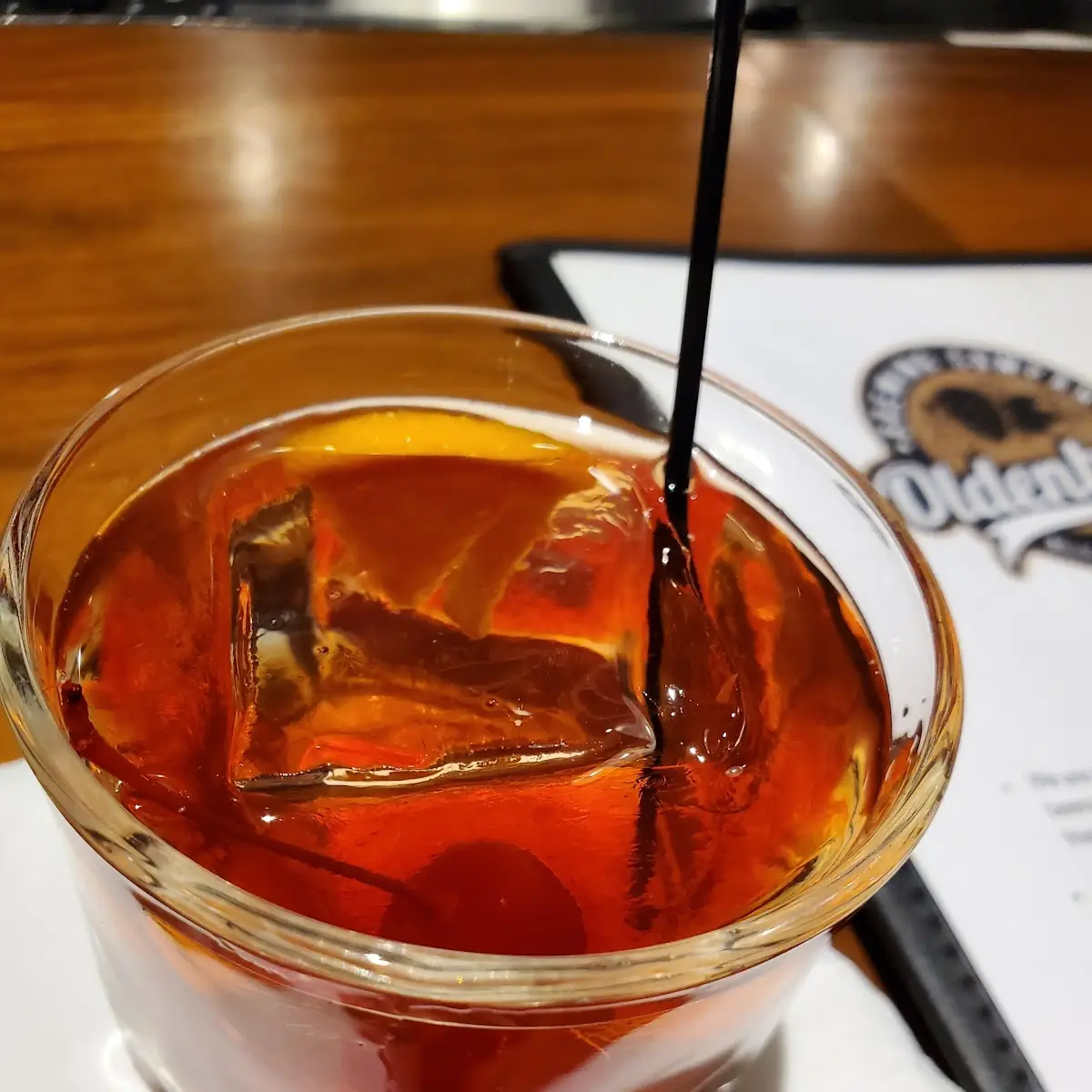 Smokey Burbon Old Fashioned
