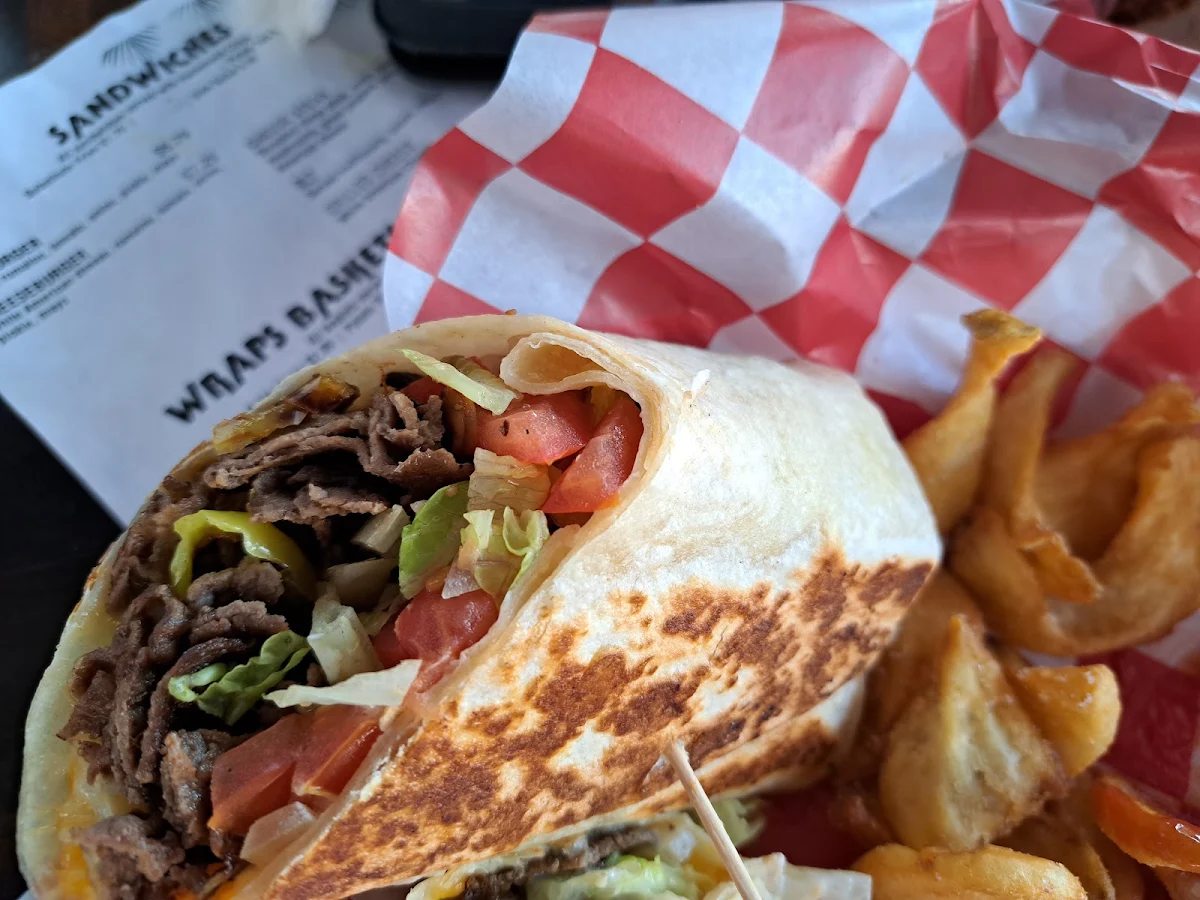 Cheese Steak Wrap