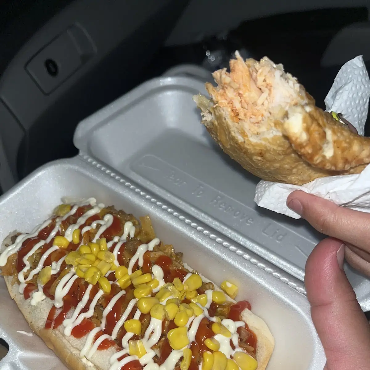 Salchipapas Fried Hot Dogs