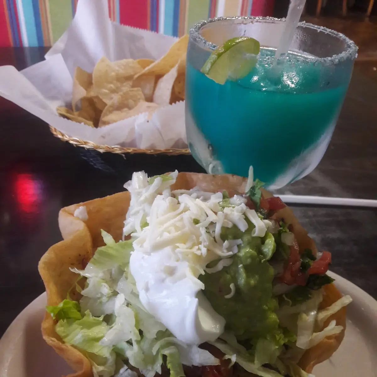 Shrimp Taco Salad