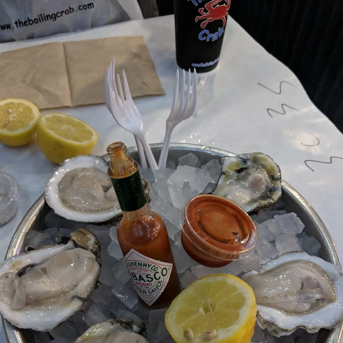 Raw Oysters