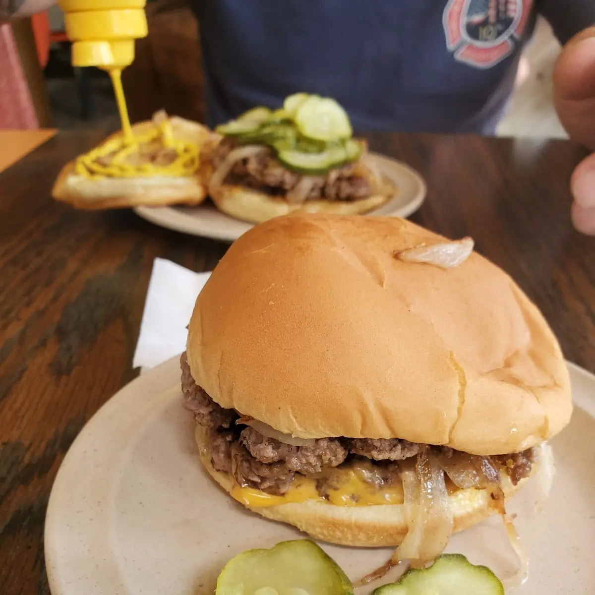 Wimpy Double Cheeseburger