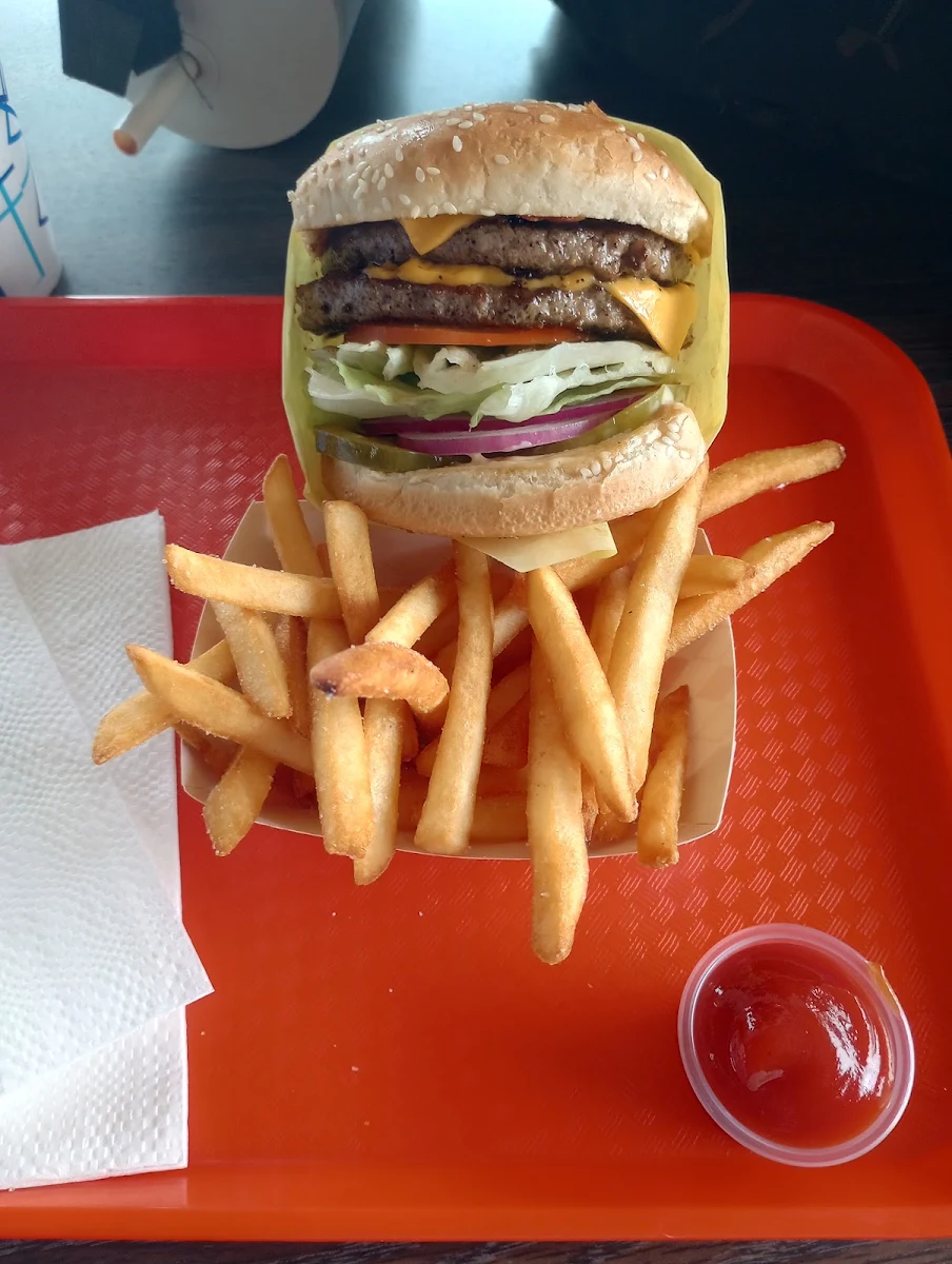 Double Bacon Cheeseburger Combo