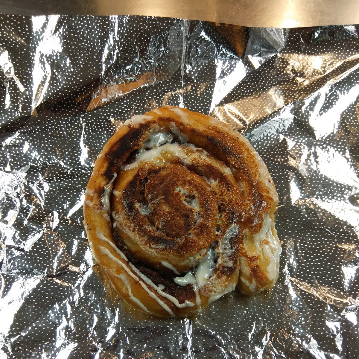 Grilled Cinnamon Roll