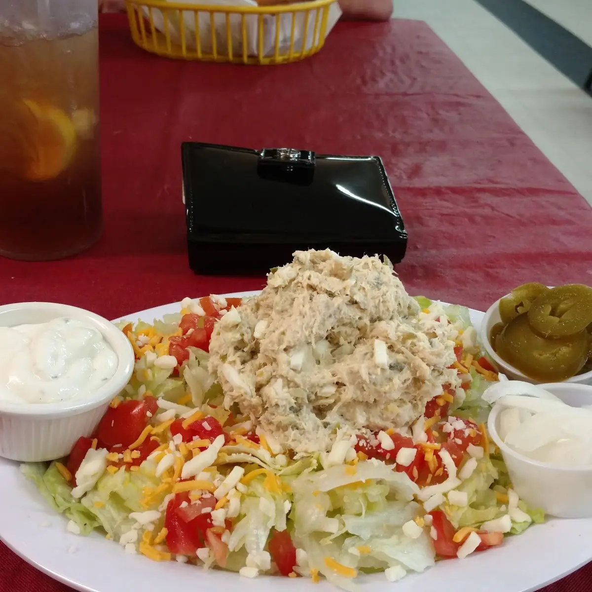 Chicken Salad with the Works Salad