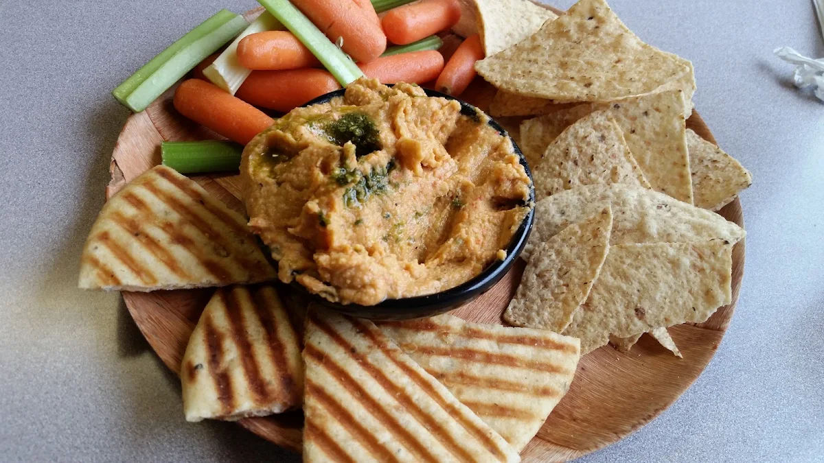 Roasted Red Pepper Hummus