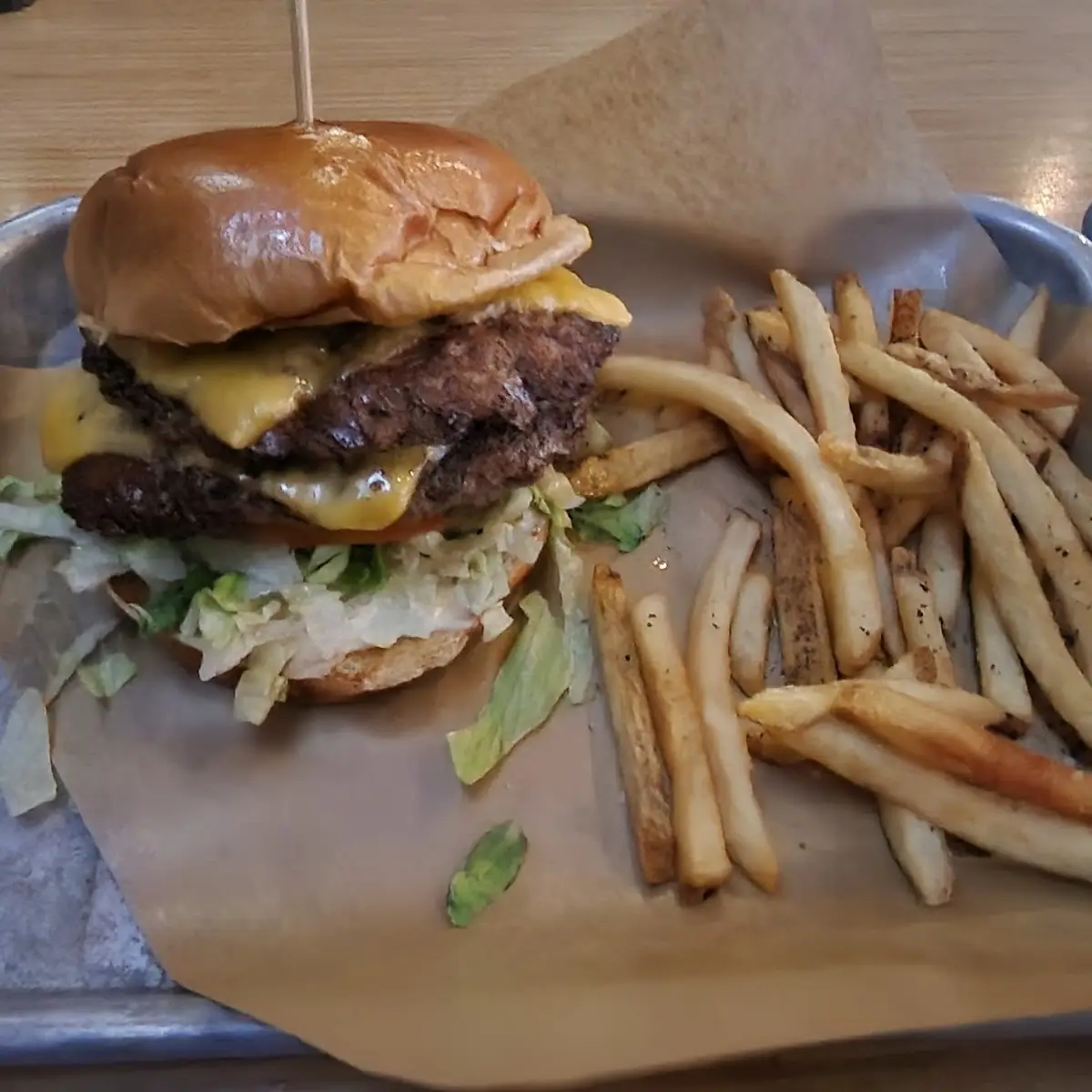 Double Cheeseburger Combo