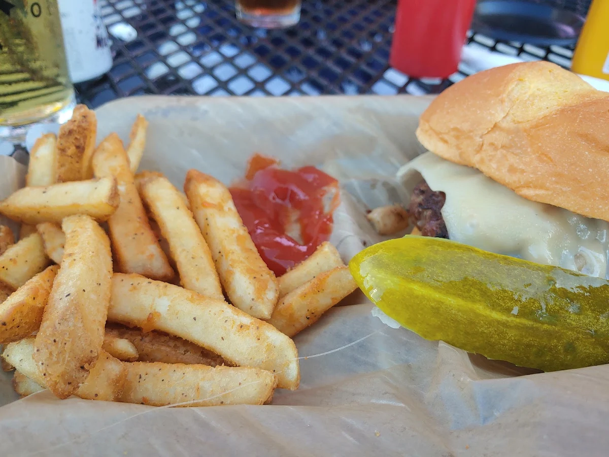 Mushroom Swiss Burger