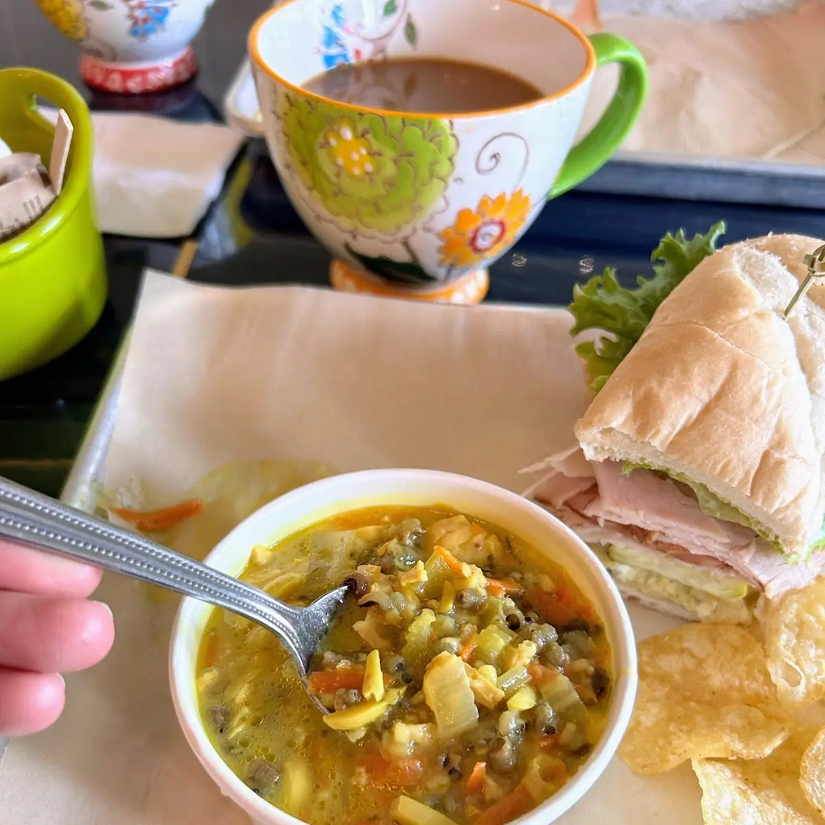 Curried Chicken Wild Rice Soup