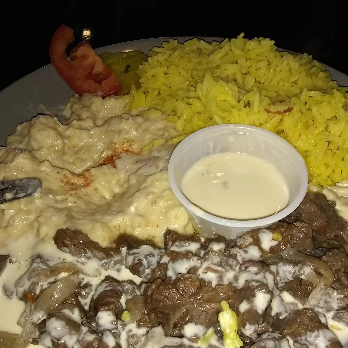 Shawarma Pita (Beef or Chicken)