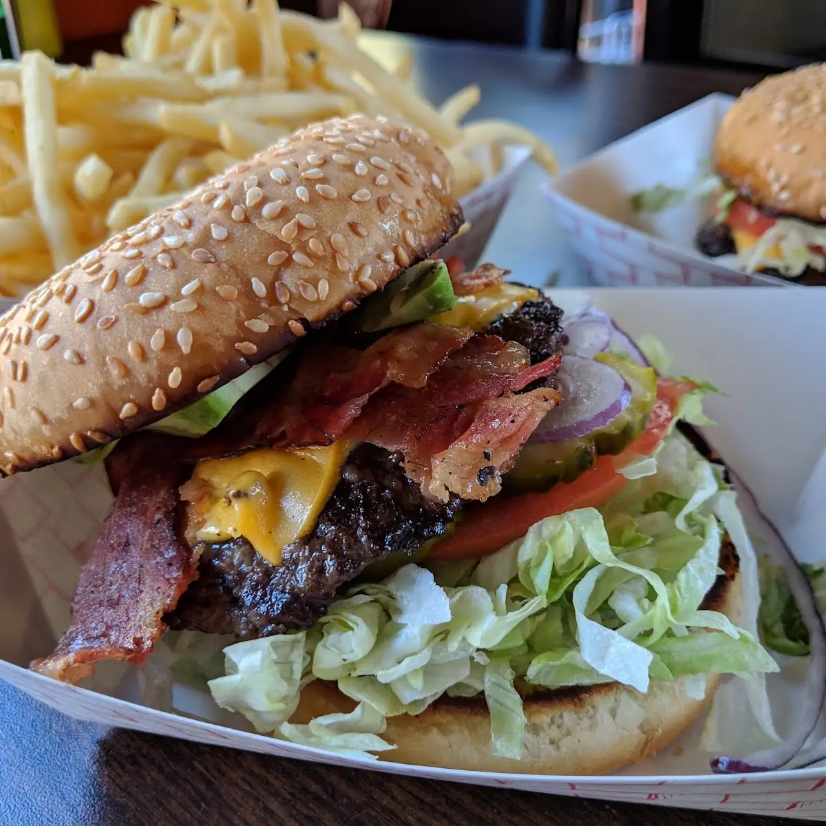Avocado Bacon Burger