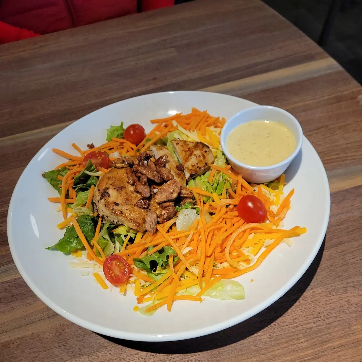 Grilled Chicken Pecan Salad